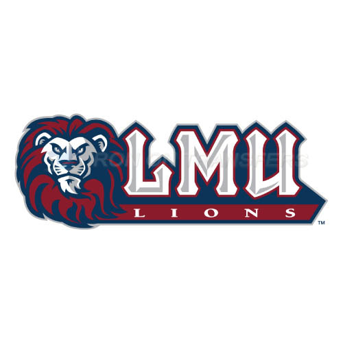 Loyola Marymount Lions Iron-on Stickers (Heat Transfers)NO.4890